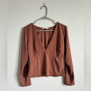 Abercrombie Plunging Neckline Top